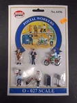 Model Power Scale Postal Workers Pack (5 Figures, 2 Mailboxes) - MP6196. Fixed Price $14.99.