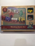 All Aboard Express Peanuts Snoopy Charlie Brown Christmas Wooden Train Set. Fixed Price $17.50.