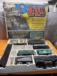 DN3 Vintage Marx Scale Big Rail Work Train #50350 Original Box, Tested. Fixed Price $89.95.