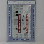 Microscale Decals: Mitsui Osk Lines Containers 20' Corrugate 1980+. Fixed Price $8.50.