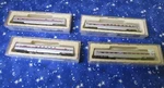 Con-cor Scale, Set Of Four Amtrak Cars. Fixed Price $102.95.