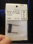 Grandt Line Scale Front Pick-up Shoe For Small Locos 7002 Model Part. Fixed Price $10.74.