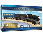 Masterpieces 41985 The Polar Express Magnetic Wooden Toy Train Set. Fixed Price $28.99.