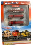 Rare Vintage New-ray Railroad Scale Die Cast C44-9W Santa Fe. Fixed Price $250.00.