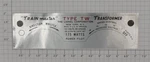 Lionel 21-9 Tw 175 Watt Transformer Nameplate Sticker Decal. Fixed Price $6.00.