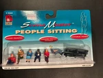 Life-like Trains Scene Master Scale People Sitting. Fixed Price $13.05.