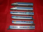 Jouef Ho Tgv Atlantic 6 Elements Sncf Electric Train With Car Bar. Fixed Price $235.74.