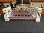 Mth Tinplate Traditions 10-1016 White & Red Hellgate Bridge Minty The Box. Fixed Price $329.00.