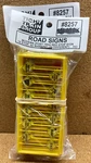 Tichy Train Ho 8257 Modern Road Assortment 15 Red Stop 60 Warning Signs. Fixed Price $14.95.