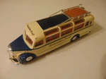 Dinky Matchbox 1950 Mercedes-benz Omnibus 3500 Reiseburo Ruoff 1:50. Fixed Price $17.24.