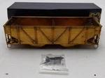 Us Hobbies 505 Scale Brass Twin Hopper Car (2-RAIL) (unpainted)/box. Fixed Price $53.29.