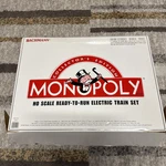 Bachmann Collector's Edition Monopoly Ho Scale Electric Train Set Nib. Fixed Price $125.00.