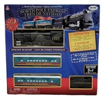 Christmas North Pole Express 29 Piece Train Set Battery Operated By Eztec -new. Fixed Price $16.99.