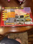 Life-like 433-8860 Golden Rails Complete Ho Scale Electric Train Set. Fixed Price $125.00.