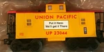 Lionel 6-23044 Union Pacific Center Cupola Caboose New. Fixed Price $25.00.