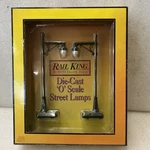 Mth 30-1065 Scale Dark Green Die-cast Street Lamps # 64 (set Of 2). Fixed Price $19.00.