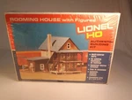 Scale Lionel Rooming House With Figures Kit 5-4557. Fixed Price $15.00.