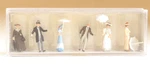 Preiser 12139 Ho Scale 1:87 People Figures Walking The Park. Around 1900. Fixed Price $26.60.
