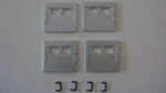Lionel 2530 Baggage Car 4-DOOR Set W/2333-16 Grab Rails. Fixed Price $16.95.