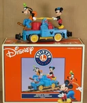 Lionel 8-87216 Disney Mickey & Goofy Handcar G-gauge. Fixed Price $129.99.