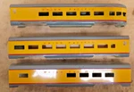 Blue Streamline Passenger Car Kits Painted Medal 3 Union Pacific Ho. Fixed Price $65.99.