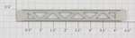 Lionel 313-12X Bascule Bridge Trestle Cross Brace Without Tabs (10). Fixed Price $40.00.