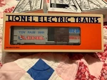 Lionel #6-19914 Scale Toy Fair Box Car New. Fixed Price $30.00.