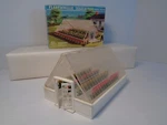 Plasticville Vintage 1804-149 Greenhouse,flowers And Nice Box.. Fixed Price $17.95.
