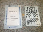 Microscale Decals 1/48 48-104 Camouflage Insignias Gray #1 H88. Fixed Price $9.50.