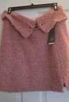 & Other Stories Pink Boucl Short A-line Skirt Gold Hardware Hook Eye Slit. Fixed Price $10.56.