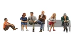 Woodland Scenics A2759 Scale Figures - People Sitting. Fixed Price $24.99.
