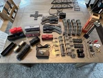 Vintage Louis Marx & Co. Steam Type Electric Train Set Gauge Huge Lot. Fixed Price $135.00.