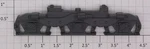 Lionel 18229-88 Southern Pacific SD-40 Gray Left Hand Die-cast Side Frame. Fixed Price $6.00.