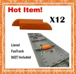 12 Pc Train For Lionel Gauge Fastrack Clips". Fixed Price $9.99.