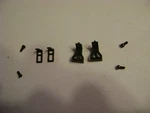 Lionel 700T-14 Front Diecast Steps & 770T-6 Rear Metal (w/screws) 4-PCS.. Fixed Price $17.95.