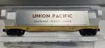 K- Line 6-22160 Union Pacific Flat Car W/ Container #58059. Fixed Price $79.99.
