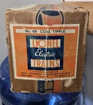 1939 Lionel 98 Coal Bunker Box Dated, Seal Label End. Fixed Price $195.00.