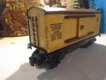 Lionel Lines Ww Ii Vitg. Pressed Steel Sliding Door Box Car No 2655 5-221-5. Fixed Price $48.99.