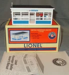 Lionel 34102 Amtrak Illuminated Railroad Passenger Shelter O/027 Ga. 2004-08. Fixed Price $42.00.