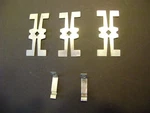 Lionel Hopper 6446-12 Hatch Cover Spring (3) & 6446-10 Roof Clip (2) Mint Orig.. Fixed Price $12.95.