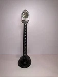 Marx 436 Searchlight Tower 13.5 Tall Black Spotlight Metal Chrome Platform. Fixed Price $25.81.