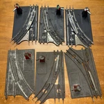 O-gauge Marx Post-war Left/right Hand Manual Switch Lot Of 6. Fixed Price $27.97.
