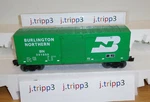 Lionel 6-84732 Burlington Northern Hi-cube Green Boxcar Gauge Train Freight. Fixed Price $29.95.