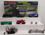 Lionel 9-1687 O/O27 Freight Flyer Unit Electric Train Steam Loco Set Ex/box. Fixed Price $107.66.