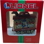 Lionel Collectors Christmas Train Ornament Circus Car 37-618 Fine Porcelain. Fixed Price $5.00.