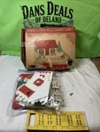 Vintage Plasticville House & Yard Accessories Unit HY-6 Box Bachmann Free Ship. Fixed Price $19.95.