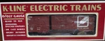 K-line K-648106 Western Pacific Brown Feather Single Door Box Car. Fixed Price $13.99.