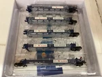 Athearn #98926 Ho Scale K Line/rail Bridge Maxi Well Car Set RD.#1002. Fixed Price $183.99.