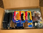 Life-like Trains Ho Scale Chessie System Mixed Lot Set W/ Power-loc Track, Dc. Fixed Price $125.00.