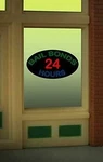 Miller Engineering 8880 Bail Bonds Window Sign. Fixed Price $17.99.